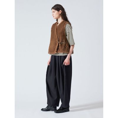 ｍｉｚｕｉｒｏ　ｉｎｄ　イミテーションファーショートベスト