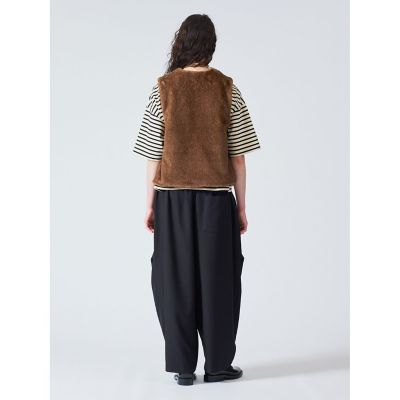 ｍｉｚｕｉｒｏ　ｉｎｄ　イミテーションファーショートベスト