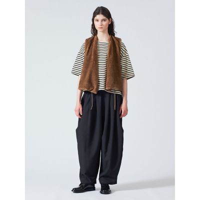 ｍｉｚｕｉｒｏ　ｉｎｄ　イミテーションファーショートベスト