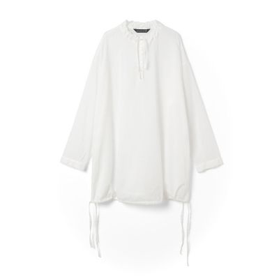 ｍｉｚｕｉｒｏ　ｉｎｄ　ギャザーネックシャツ