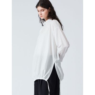 ｍｉｚｕｉｒｏ　ｉｎｄ　ギャザーネックシャツ