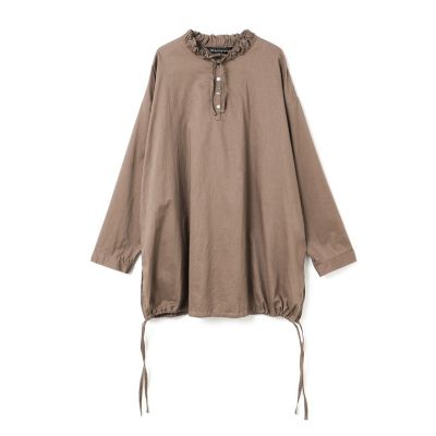 ｍｉｚｕｉｒｏ　ｉｎｄ　ギャザーネックシャツ