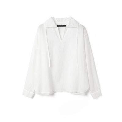 ｍｉｚｕｉｒｏ　ｉｎｄ　スキッパープルオーバーシャツ