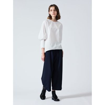 mizuiro ind クルーネック コクーン プルオーバー