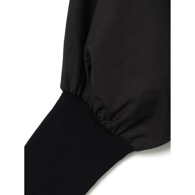 mizuiro ind クルーネック コクーン プルオーバー