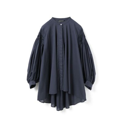 ミズイロインド ピンタックパフスリーブシャツ 楽天市場】/【sold out】mizuiro ind（ミズイロインド