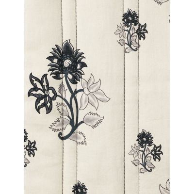 MOI モイ キルトベスト mizuiro ind 2WAYプリントキルティングベスト | mizuiro