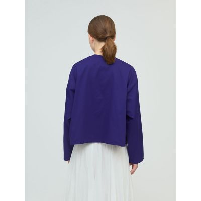 mizuiro ind クルーネックピンタックシャツ | mizuiro ind