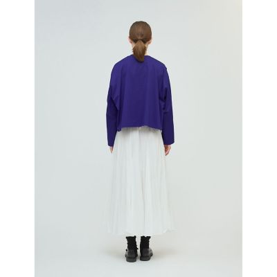 mizuiro ind クルーネックピンタックシャツ | mizuiro ind