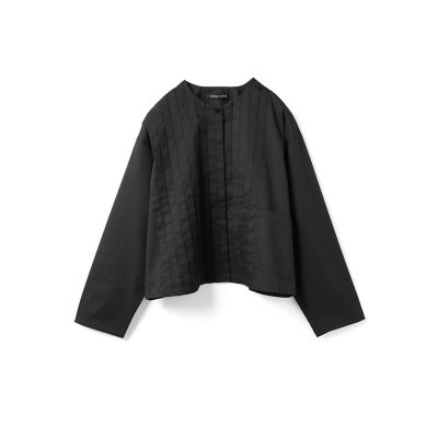 mizuiroind ブラック ピンタック 長袖シャツ 美品❣️ 最終値下げです❣️ mizuiroind ブラック ピンタック 長袖シャツ 美品❣️ 最終
