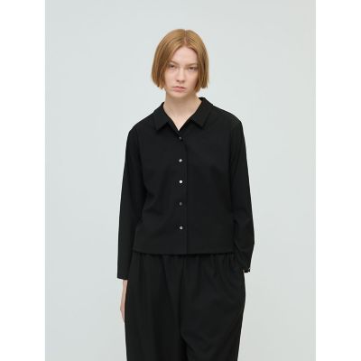 ＜mizuiro ind (Women)＞ｍｉｚｕｉｒｏ　ｉｎｄ　Ｔ／Ｒベーシックシャツ