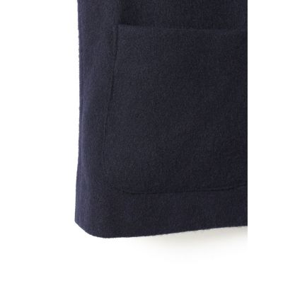 mizuiro ind ポケット付きクルーネックベスト | mizuiro ind