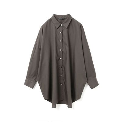 mizuiro ind (Women)/ミズイロインド mizuiro ind ワイドチュニックシャツ ダークグレー(92) トップス【三越伊勢丹/公式】