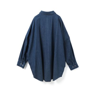 mizuiro ind デニムワイドシャツ | mizuiro ind