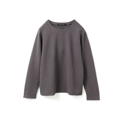 mizuiro ind (Women)/ミズイロインド mizuiro ind ジャカードクルーネックプルオーバー グレー(91) トップス【三越伊勢丹/公式】