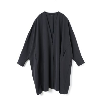mizuiro ind ノーカラーワイドカーディガン | mizuiro ind