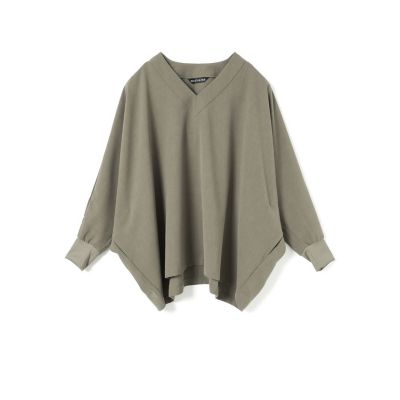 mizuiro ind Vネックドルマンスリーブプルオーバー