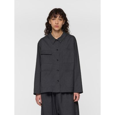 コート SHETLAND WOOL DOUBLE CLOTH COAT