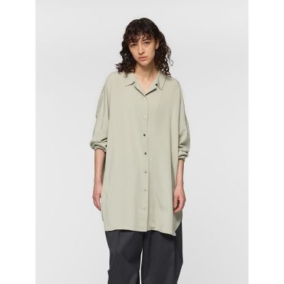 mizuiro ind T／Rワイドチュニックシャツ | mizuiro ind