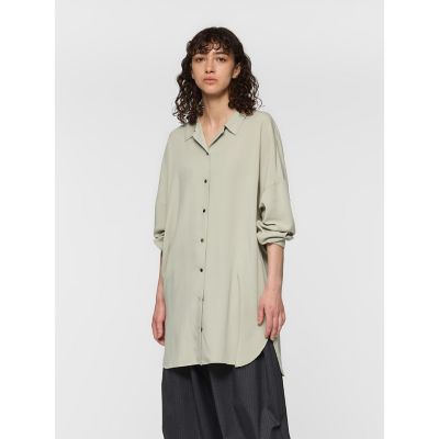 mizuiro ind T／Rワイドチュニックシャツ | mizuiro ind 