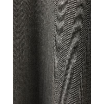 【美品】ミズイロインド ウール混ボックスワンピース グレー Vネック 美品】ミズイロインド ウール混ボックスワンピース グレー Vネック