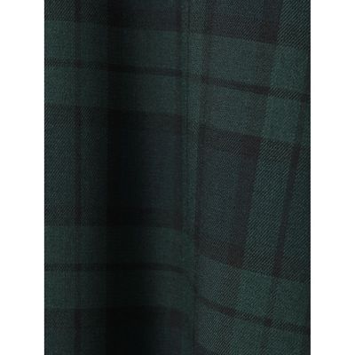 mizuiro ind チェックVネックロングワンピース | mizuiro