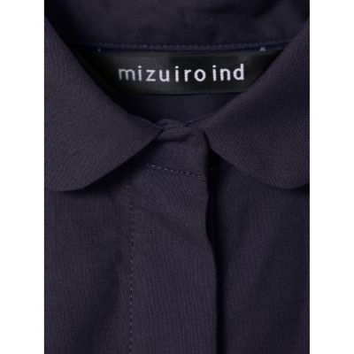 ｍｉｚｕｉｒｏ ｉｎｄ ラウンドカラーフロントフライギャザー