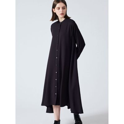 ｍｉｚｕｉｒｏ　ｉｎｄ　Ｔ／Ｒスタンドカラーフレアワンピース