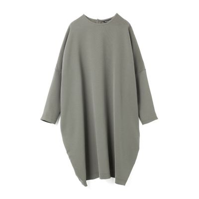 mizuiro ind (Women)/ミズイロインド mizuiro ind コクーンワイドワンピース カーキグレー(24）ワンピース・ドレス【三越伊勢丹/公式】