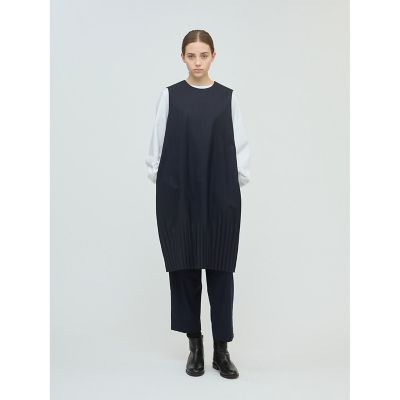 HELDER プリーツ ノースリーブ ワンピース 新品 mizuiro ind