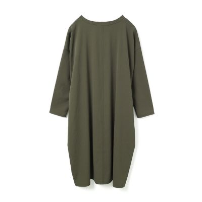 mizuiro ind クルーネックロングワンピース | mizuiro