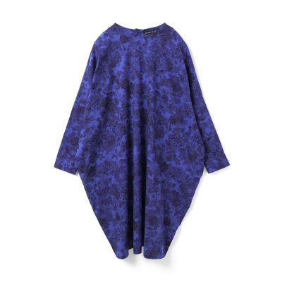 mizuiro ind プリントコクーンワイドワンピース