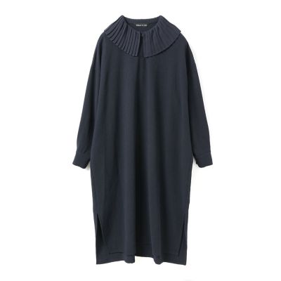 mizuiro ind (Women)/ミズイロインド mizuiro ind プリーツカラーワンピース ネイビー(77) ワンピース・ドレス【三越伊勢丹/公式】