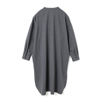 mizuiro ind スタンドカラーシャツワンピース | mizuiro ind
