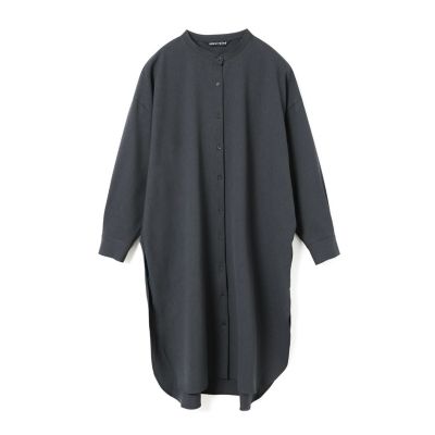 mizuiro ind スタンドカラーシャツワンピース | mizuiro ind