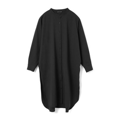 mizuiro ind スタンドカラーシャツワンピース | mizuiro ind