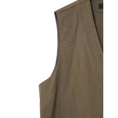 mizuiro ind Vネックウエストギャザージレワンピース