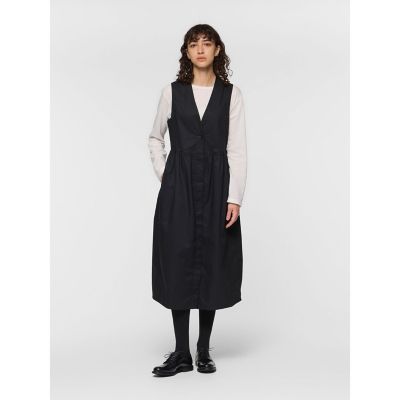 mizuiro ind Vネックウエストギャザージレワンピース