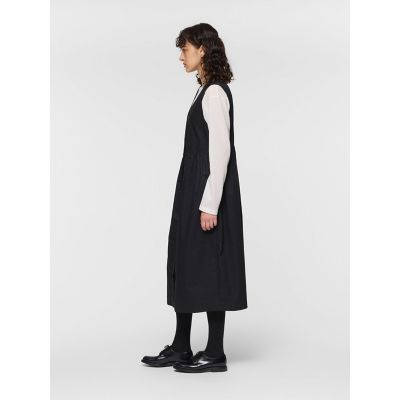 mizuiro ind Vネックウエストギャザージレワンピース