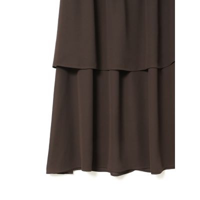 ｍｉｚｕｉｒｏ　ｉｎｄ　シアーギャザーダブルヘムスカート