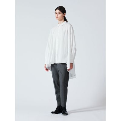 ＜mizuiro ind (Women)＞ｍｉｚｕｉｒｏ　ｉｎｄ　ジャージーセンタープレスパンツ