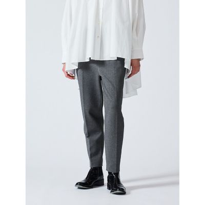 mizuiro ind ジャージーセンタープレスパンツ | mizuiro ind