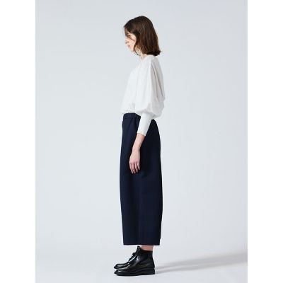 美品　mizuiroind ハイウエストタックパンツ mizuiro ind（ミズイロインド） ハイウエスト タックパンツ