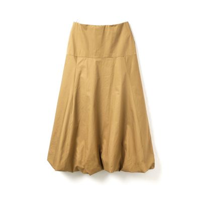 mizuiroindミズイロインド　綿100% ロングフレアスカート　日本製 mizuiroind ミズイロインド mizuiro ind コットン ローン