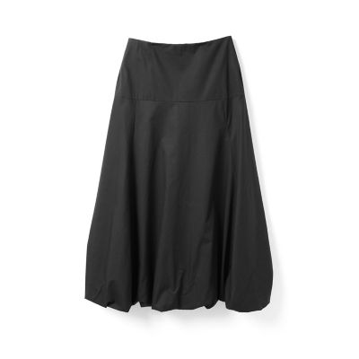 mizuiro ind (Women)/ミズイロインド mizuiro ind ロングフレアバルーンスカート ブラック(99) ロングスカート【三越伊勢丹/公式】