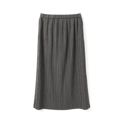 【新品】mizuiroindミズイロインド　プリーツスカート　ベージュ mizuiro ind プリーツスカート | mizuiro ind (Women