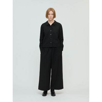＜mizuiro ind (Women)＞ｍｉｚｕｉｒｏ　ｉｎｄ　Ｔ／Ｒワイドイージーパンツ