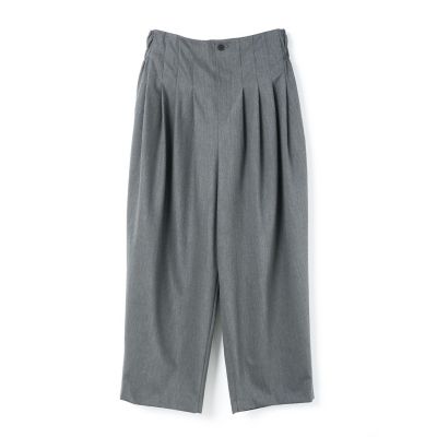 mizuiro ind ハイウエストタックパンツ | mizuiro ind