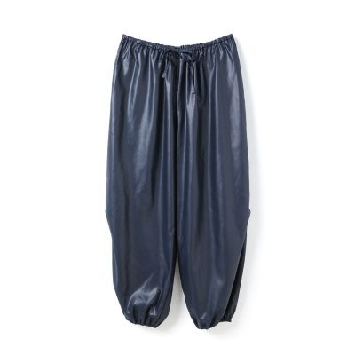 mizuiro ind（ミズイロインド） ストレッチ イージーパンツ 黒 1号 mizuiro ind（ミズイロインド） ストレッチ イージーパンツ
