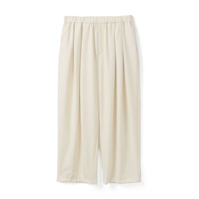 mizuiro ind (Women)/ミズイロインド mizuiro ind ワイドタックパンツ アイボリー(12) パンツ・ズボン【三越伊勢丹/公式】